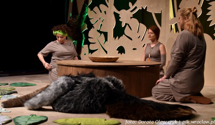 Dać nura w zieloność, czyli „Dżungla” we Wrocławskim Teatrze Lalek