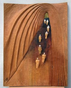 Edward Sitek „Tunel z cyklu Człowiek Samotny”, ze zbiorów rodzinnych, fot. Dariusz Sitek