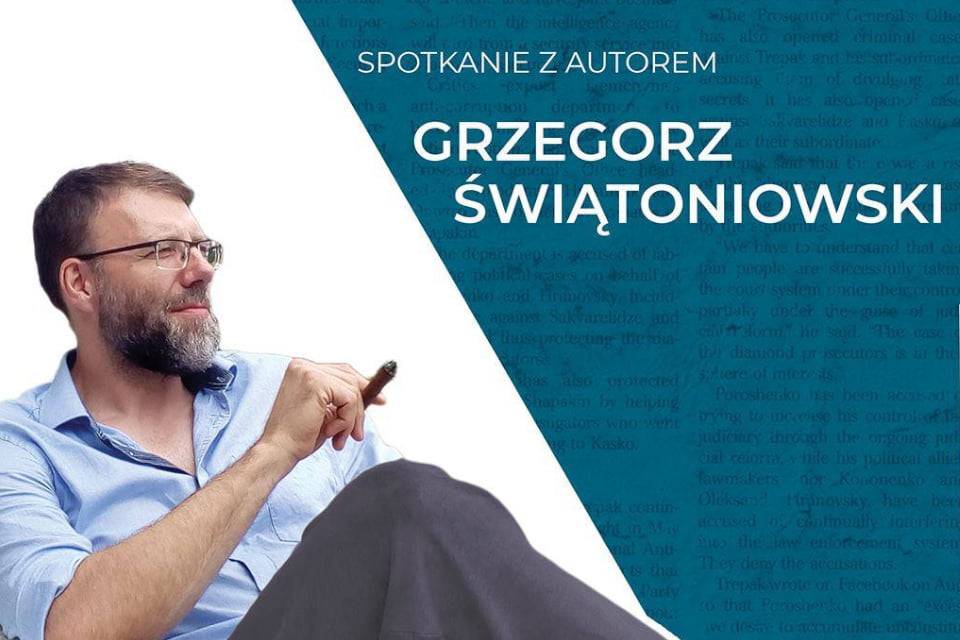 Grzegorz Świątoniowski | spotkanie autorskie
