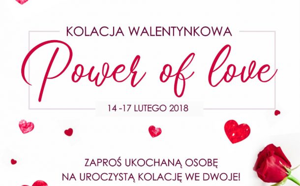 Kolacja walentynkowa „Power of love”