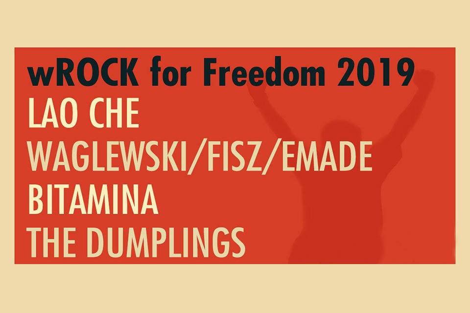 wROCK for Freedom 2019: Waglewski, Fish, Emade/Lao Che/Bitamina/The Dumplings