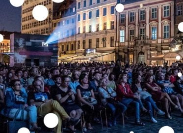 Kino plenerowe na Wrocławskim Rynku
