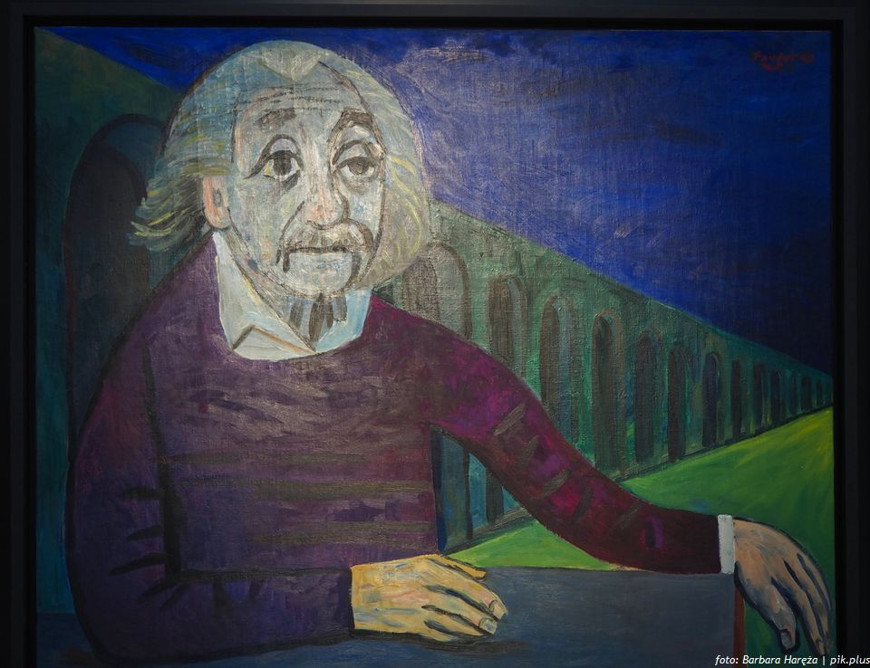 Cenny obraz Wojciecha Fangora wzbogaci kolekcję stałą Pawilonu Czterech Kopuł
