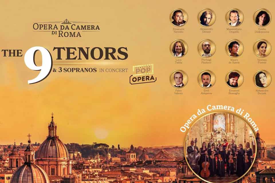 The 9 Tenors & 3 Sopranos | koncert (online)