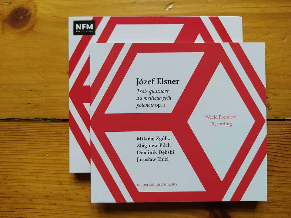 Józef Elsner „Trois quatuors du meilleur goût polonois op. 1” | płyta z NFM