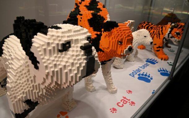 Imponująca wystawa budowli z klocków Lego