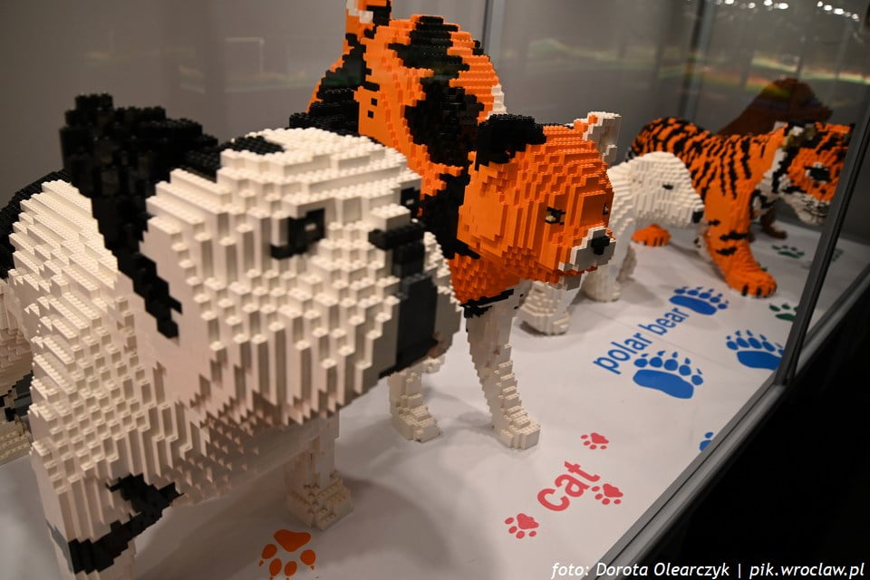 Imponująca wystawa budowli z klocków Lego