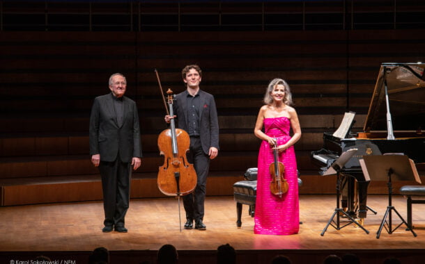 Anne-Sophie Mutter - skrzypaczka światowej sławy wystąpiła w Narodowym Forum Muzyki