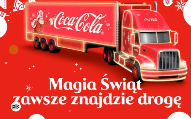 Świąteczna ciężarówka Coca-Cola we Wrocławiu