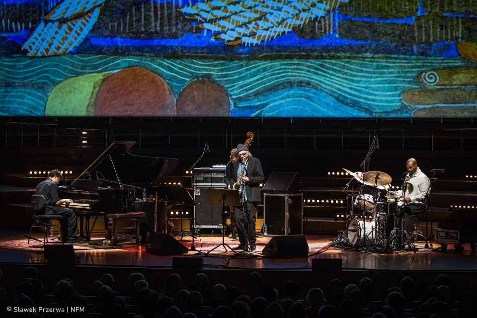 Charles Lloyd Sky Quartet na zakończenie 22. edycji Jazztopad Festival.