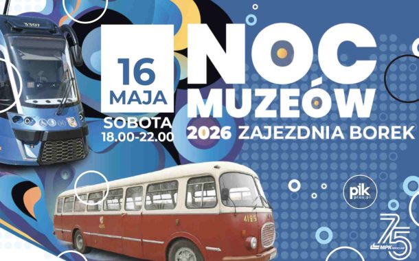 Noc Muzeów 2026 w Zajezdni Borek