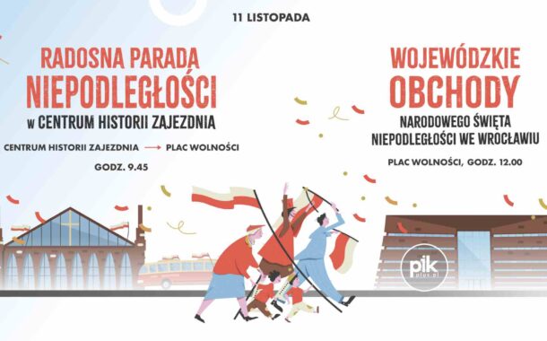Radosna Parada Niepodległości we Wrocławiu