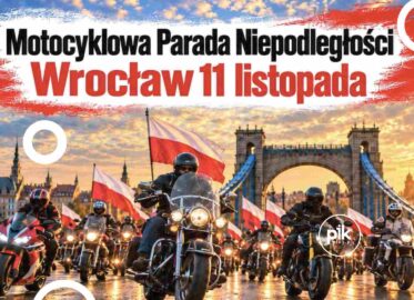 Motocyklowa Parada Niepodległości we Wrocławiu