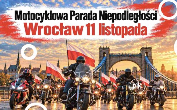 Motocyklowa Parada Niepodległości we Wrocławiu
