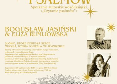 „Wieczór psalmów” | spotkanie autorskie
