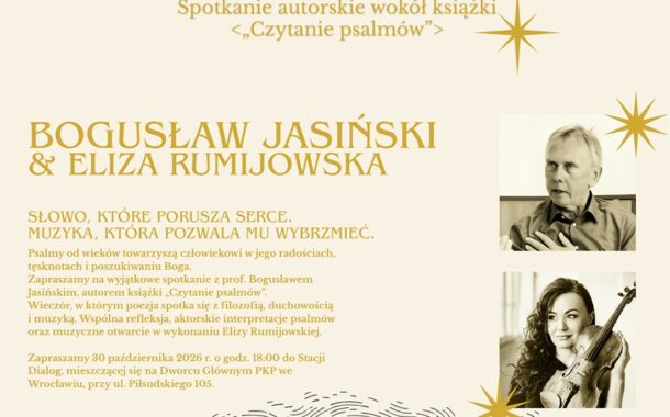 „Wieczór psalmów” | spotkanie autorskie